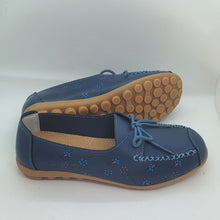 Charger l'image dans la galerie, TROTT N BREIZH chaussures cuir confort MARINE color