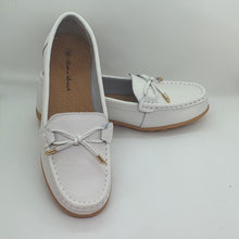 Charger l'image dans la galerie, TROTT N BREIZH chaussures cuir confort BLANC