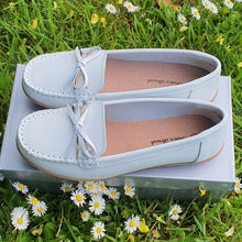 Charger l&#39;image dans la galerie, TROTT N BREIZH chaussures cuir confort MOCASSIN BLANC
