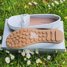 Charger l&#39;image dans la galerie, TROTT N BREIZH chaussures cuir confort MOCASSIN BLANC
