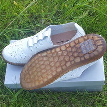 Charger l&#39;image dans la galerie, TROTT N BREIZH chaussures cuir confort BLANC AERE
