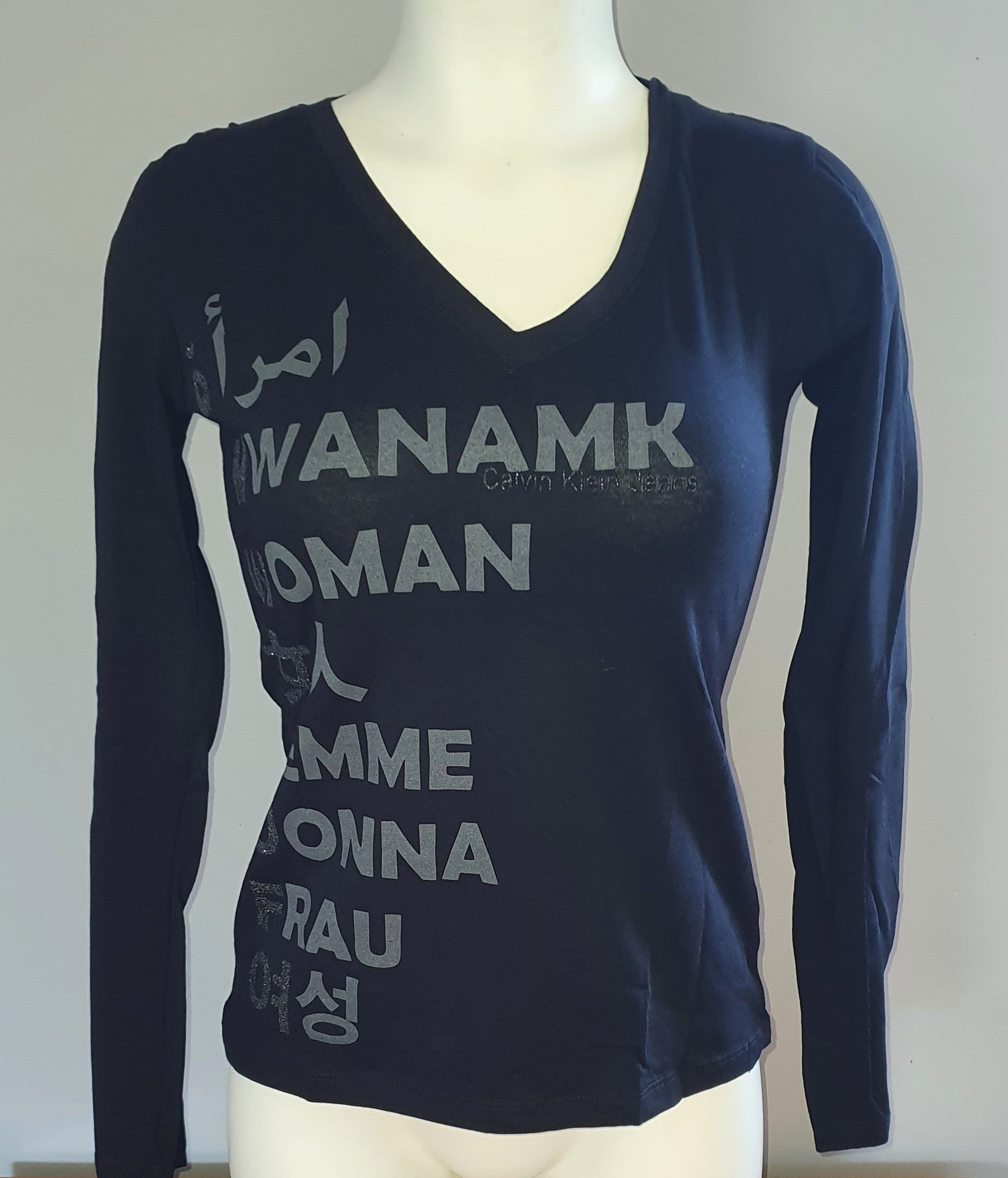 T-shirt CALVIN KLEIN femme manche longue+++ - Main Image
