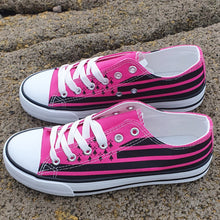 Charger l&#39;image dans la galerie, Chaussures toile Trott n Breizh fuschia
